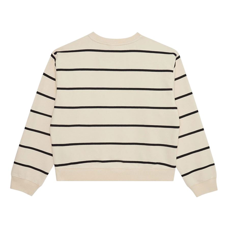 Stripe Boxy Cn Sweatshirt felpa girocollo da bambina Calvin Klein | CKIG0IG027510AA